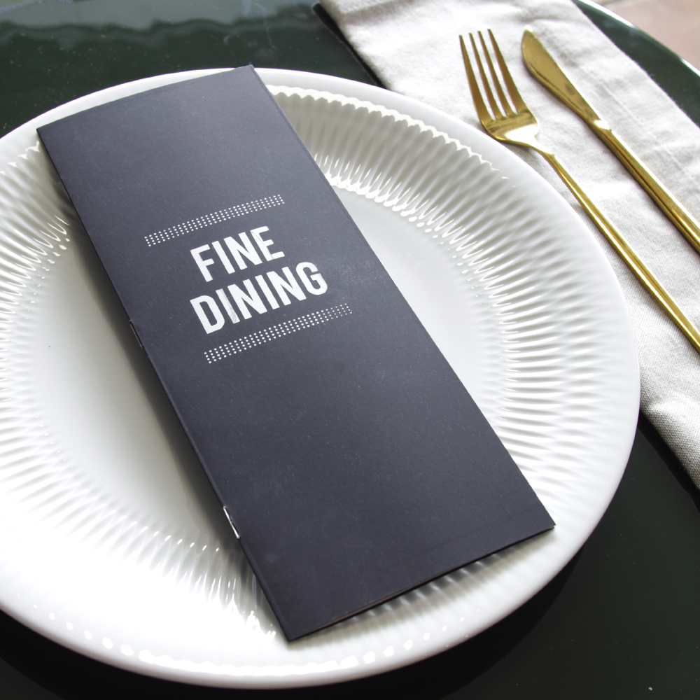 Fine Dining | ementa 25x10cm